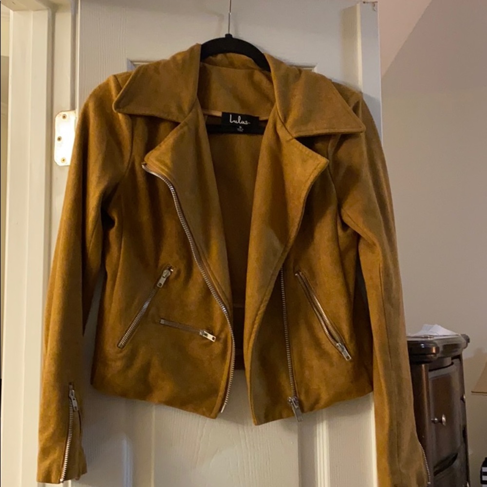 Suede Tan Jacket